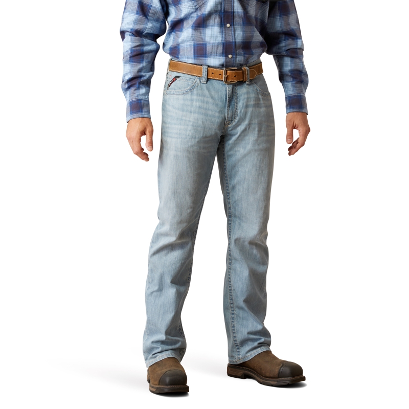 Ariat FR M4 Durastretch Duralight Remming Boot Cut Jean - Clemente
