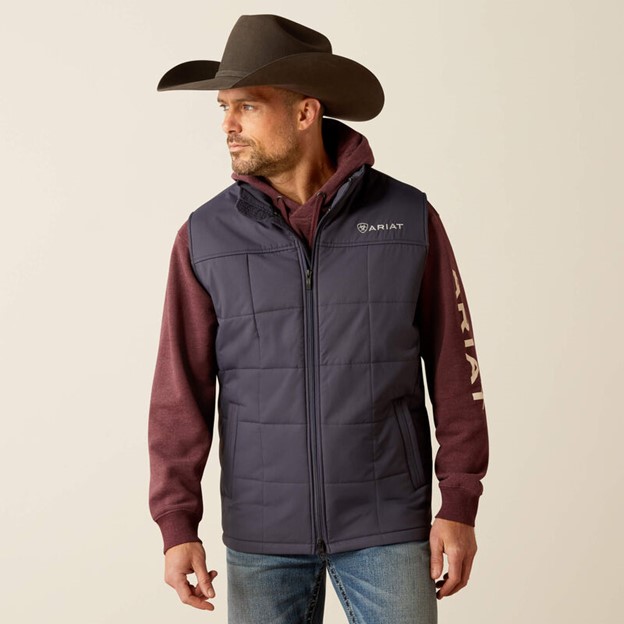 Ariat Crius Insulated Vest - Odyssey Grey