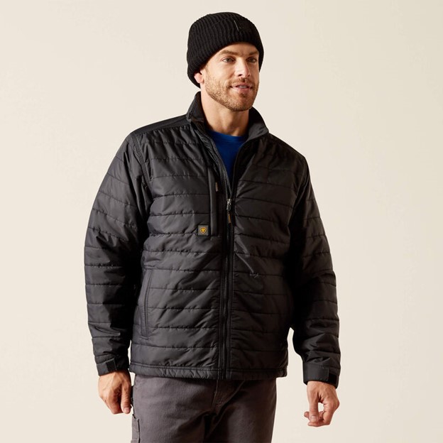 Ariat Rebar Cordura Ripstop Lightweight Insulated Jacket - Black