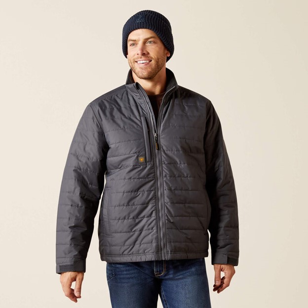 Ariat Rebar Cordura Ripstop Lightweight Insulated Jacket - Rebar Grey