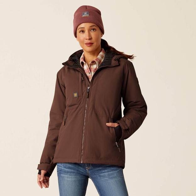 *SALE* LIMITED SIZES AND QUANTITIES LEFT!! Ariat Women's Rebar Cordura Ripstop Insulated Jacket - Aztec