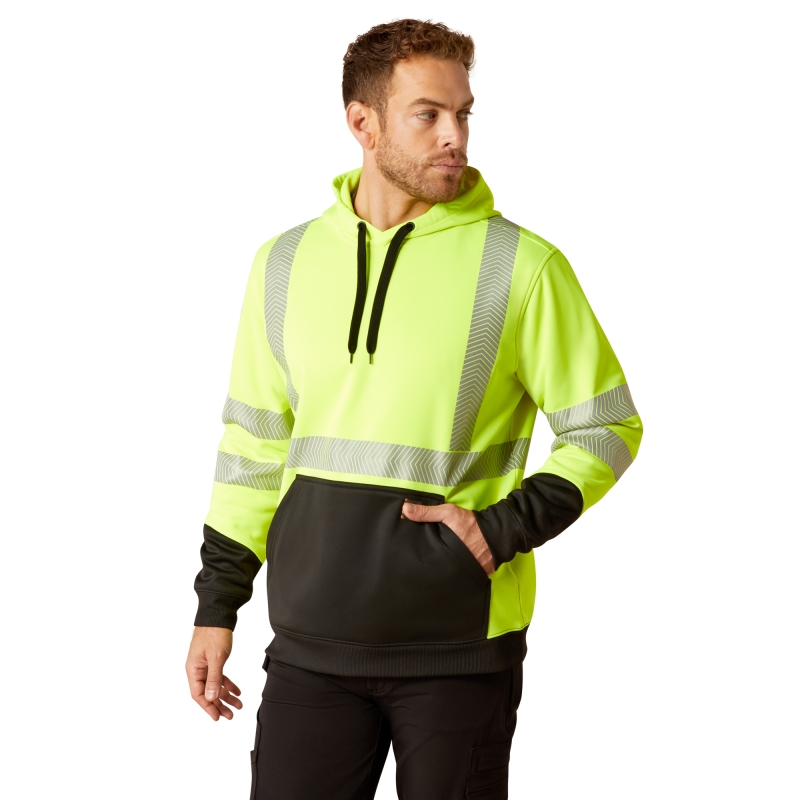 Ariat Rebar Class 3 Type R Hi-Vis Hoodie - Hi-Vis Yellow