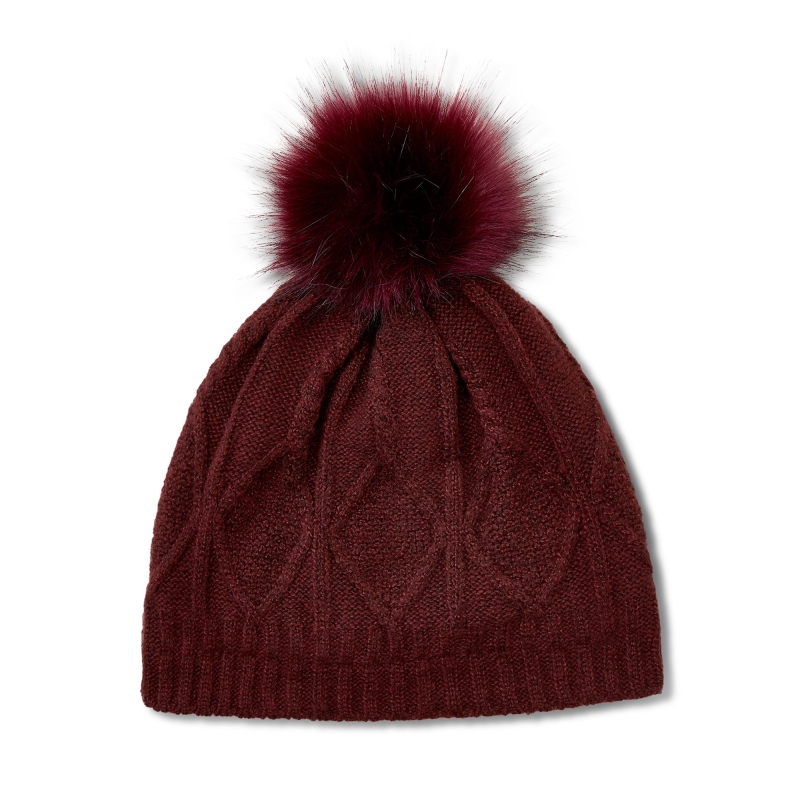 *SALE* LIMITED STOCK LEFT!! Ariat Women's ADT Kelston Beanie - Tawny Port