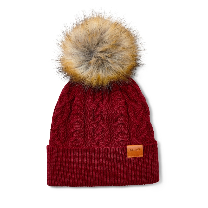 *SALE* LIMITED STOCK LEFT!! Ariat Women's ADT Norfolk Fleece-Lined Beanie - Rubaiyat