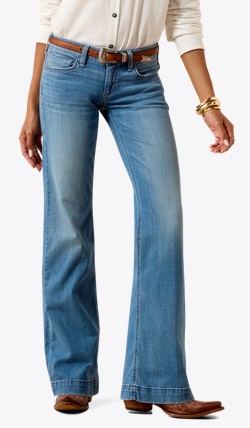 Ariat Women's Mid Rise Sherry Trouser Jeans - Glendale