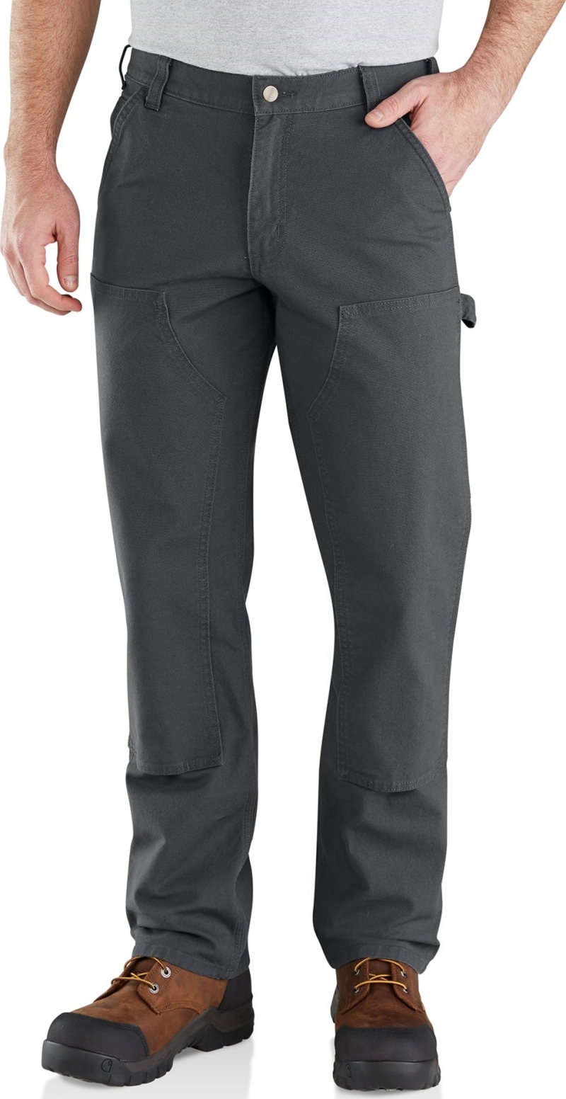 Carhartt Relaxed Fit Rugged Flex Washed Duck Double-Front Work Pant