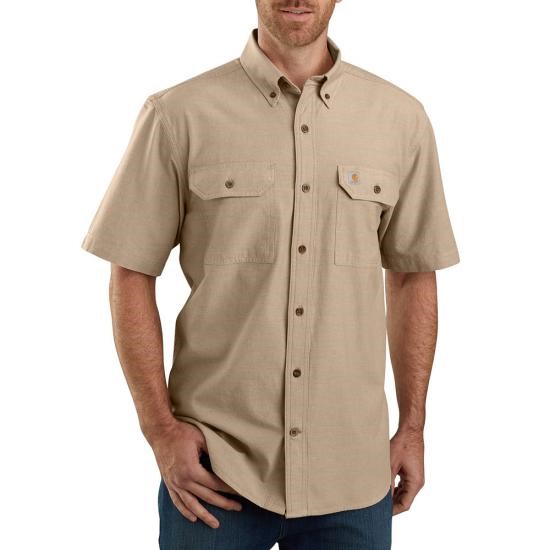 Carhartt Original Fit Midweight Button Front  S/S Shirt