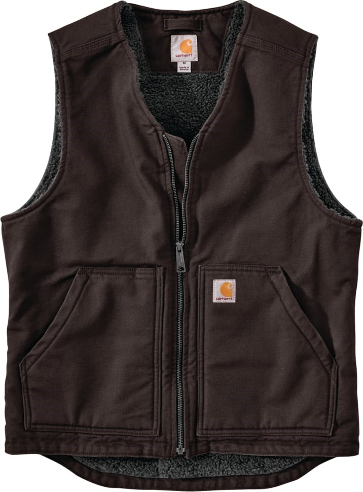 Carhartt Washed Duck Sherpa Lined Vest