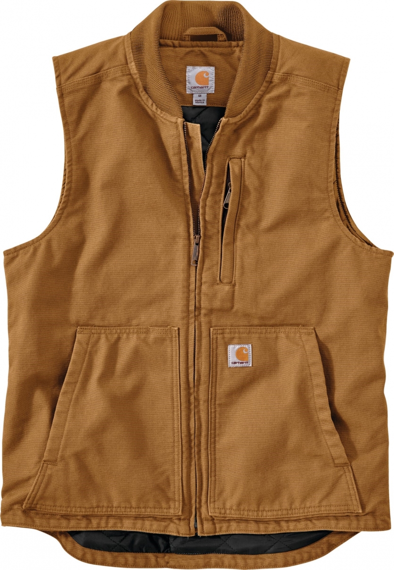 *SALE* ONLY (1) LARGE LEFT!! Carhartt Washed Duck Insulated Rib Collar Vest