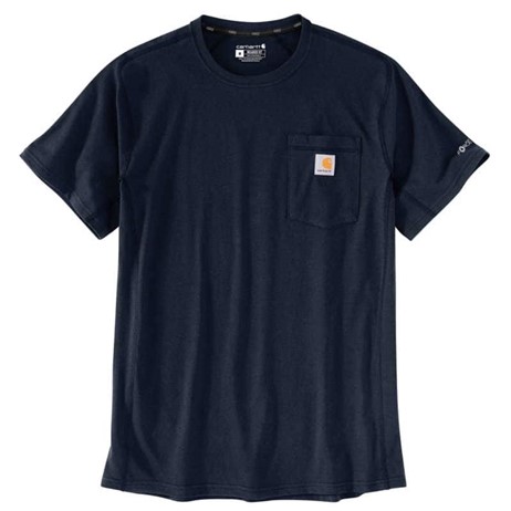Carhartt Force Relaxed Fit Midweight Crewneck Pocket S/S Shirt