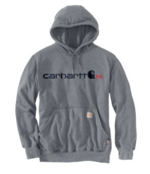 *SALE* ONLY MED & 2XL LEFT!! Carhartt FR Force Original Fit Midweight Graphic Logo Hooded Sweatshirt
