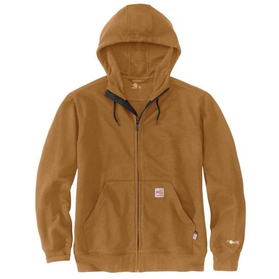 Carhartt FR Force Original Fit Midweight Hooded Zip-Front Sweatshirt