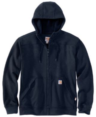 Carhartt FR Rain Defender Relaxed Fit Fleece Jacket - Navy