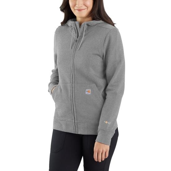 Carhartt Women's FR Force Relaxed Fit Midweight Hooded Zip-Front Sweatshirt