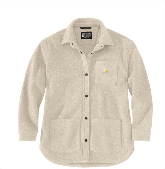 Carhartt Women's Loose Fit Fleece Shirt Jac