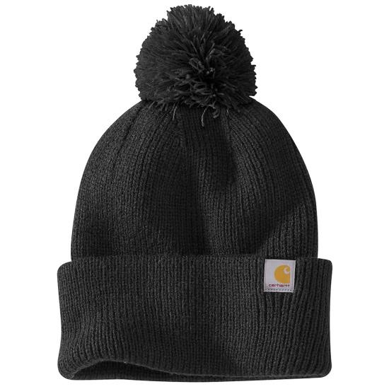 Carhartt Women's Knit Pom-Pom Cuffed Beanie