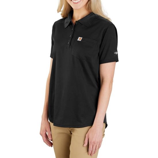 Carhartt Women's Force Relaxed Fit Lightweight Pocket S/S Polo