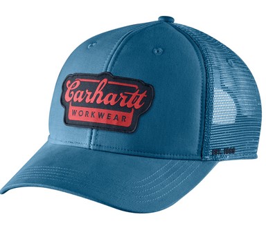 Carhartt Rugged Flex Twill Mesh-Back Script Patch Cap