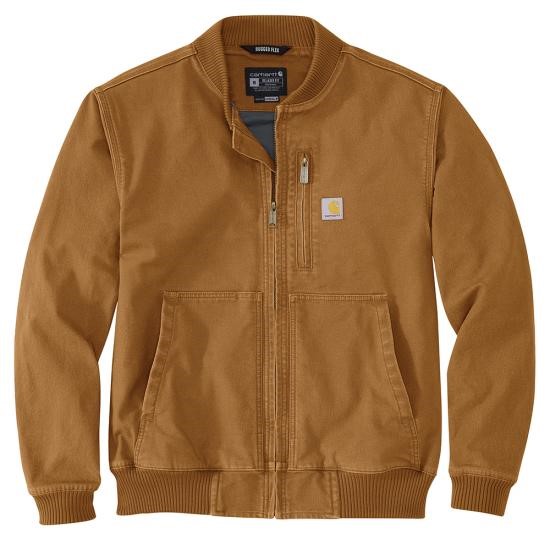 Carhartt Rugged FlexÂ® Duck Relaxed Fit Bomber Jacket
