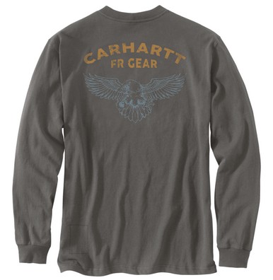 Carhartt FR Force Loose Fit Pocket Lightweight Eagle Graphic L/S Shirt