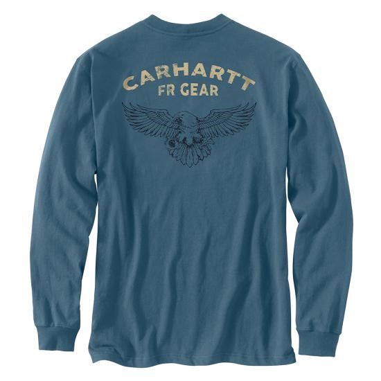 Carhartt FR Force Loose Fit Pocket Lightweight Eagle Graphic L/S Shirt
