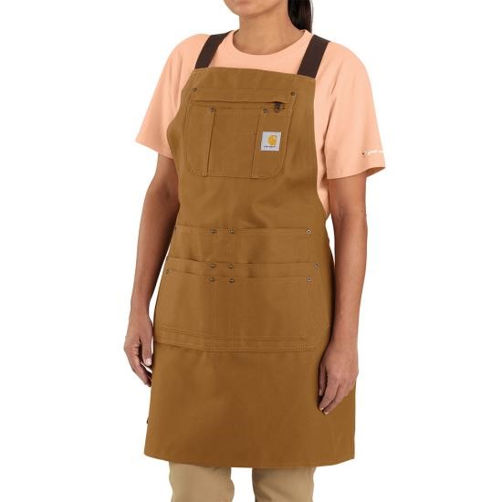 Carhartt Women's Canvas Apron - Carhartt Brown
