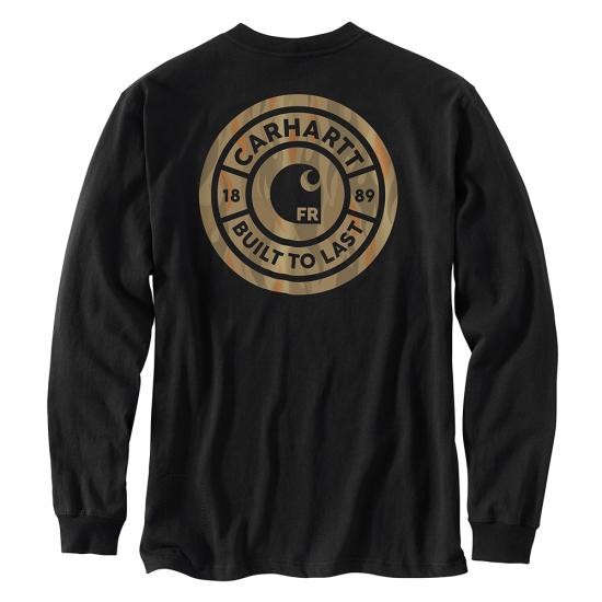 Carhartt FR Force® Irvine Loose Camo L/S Shirt - Black