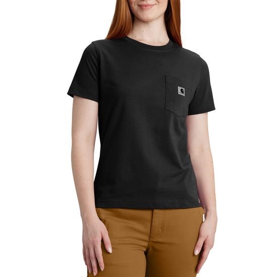 Carhartt Women's Relaxed Fit Lightweight Pocket S/S Shirt