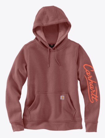 Carhartt Women's Sawyer Script Logo Pullover Hoodie
