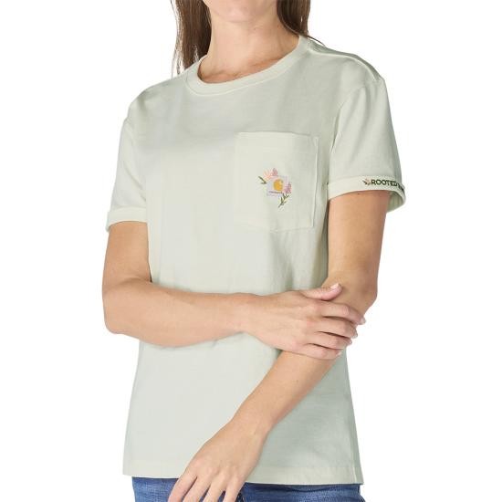 *SALE* ONLY L - XL- 2XL - 3XL LEFT!! Carhartt Women's Dearborn Loose Floral S/S Shirt