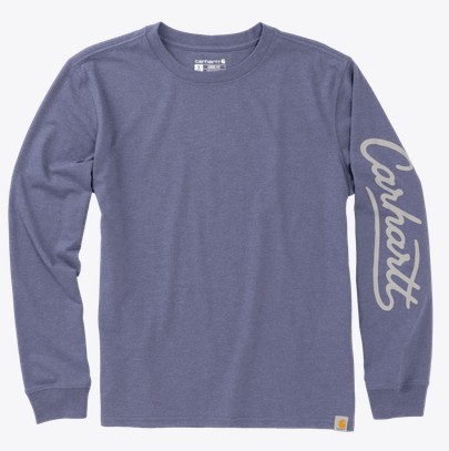 Carhartt Women's Loose Fit Logo L/S Shirt
