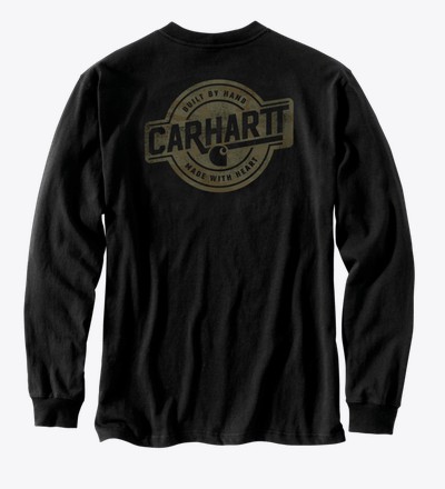 Carhartt Irvine Camo Badge Pocket L/S Shirt