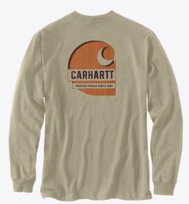 Carhartt Irvine Relaxed Tough C Pocket L/S Shirt