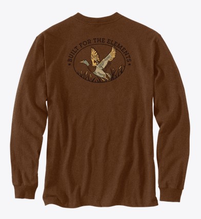 Carhartt Irvine Relaxed Duck Badge Pocket L/S Shirt