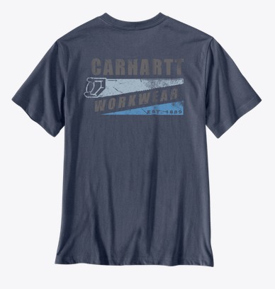 *SALE* LIMITED SIZES AND AVAILABILITY Carhartt Irvine Relaxed Saw Graphic Pocket S/S Shirt