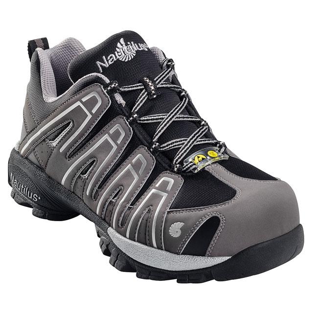 Nautilus 1340 Men's Composite Toe SD Athletic in Grey