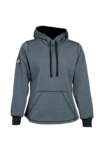 Dragonwear Women's Elements Cyclone Pull-over Hoodie - Grey