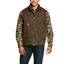 *SALE* ONLY S - M - L - XL - 2XL - 3XL LEFT!! Ariat Rebar Washed Duracanvas Insulated Vest - Wren