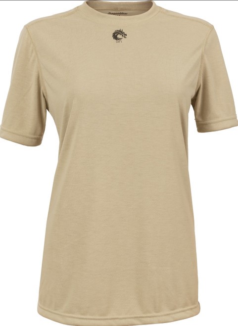 Dragonwear Women's FR Pro Dry® S/S Shirt - Tan
