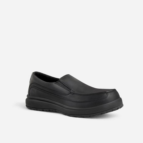 Red Wing EXCELON Oxford Slip-On Safety Toe NT PR SR EH SRO - Black