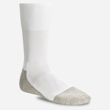 Red Wing Ultimate Diabetic Light Weight Crew Sock -  White