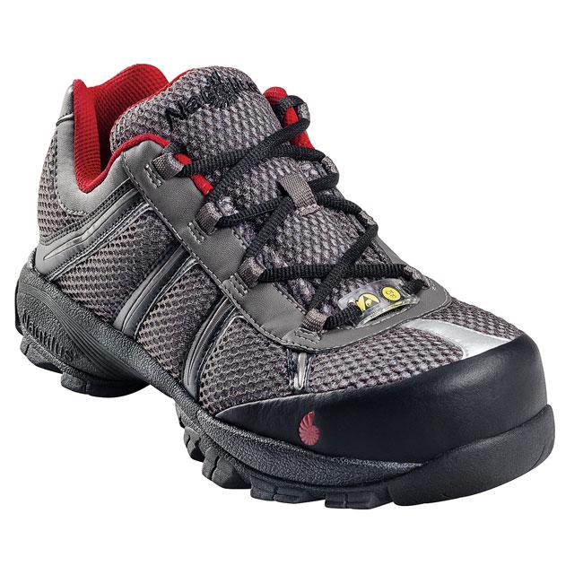 Nautilus Men's Steel Toe SD Athletic in Grey & Red