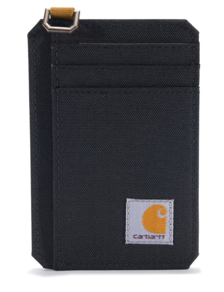 Carhartt Nylon Duck Front Pocket Wallet - Black