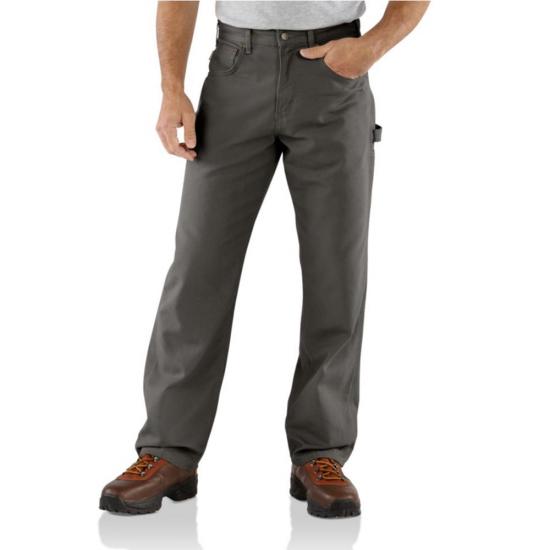 *SALE* ONLY 40x32 IN MUSHROOM LEFT!! Carhartt Loose Fit Straight Leg Canvas Carpenter Pant