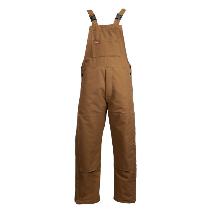 NSA FR Tecgen Deluxe Lined Bib - Brown