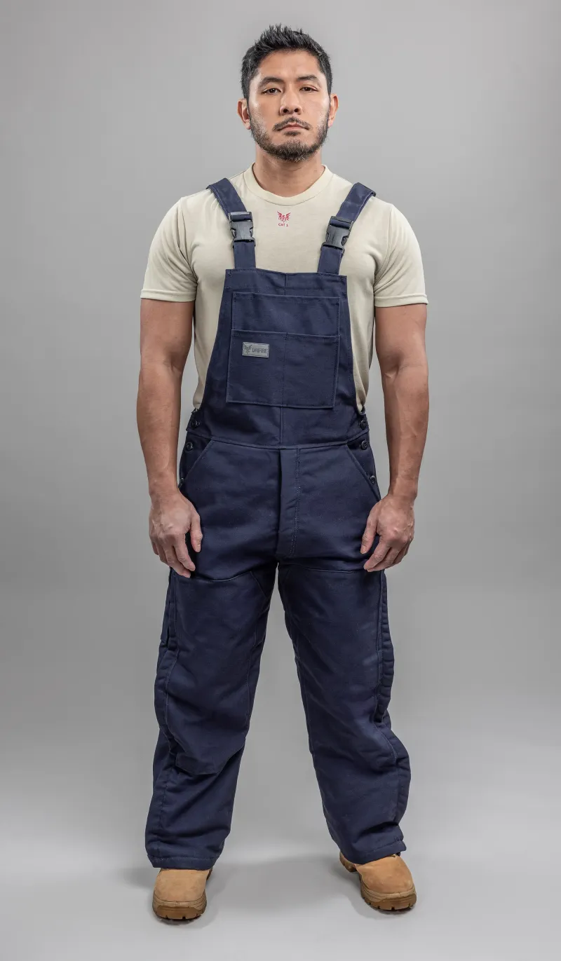 NSA DRIFIRE® FR TECGEN® Deluxe Lined Bib - Navy
