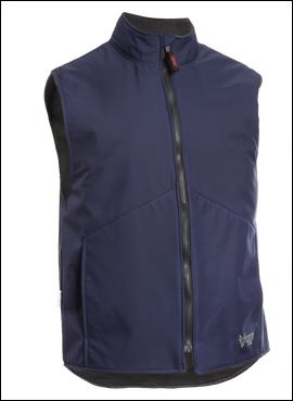 NSA DriFire IA FR Wind/ Water Resistant Fleece Lined Vest - Navy