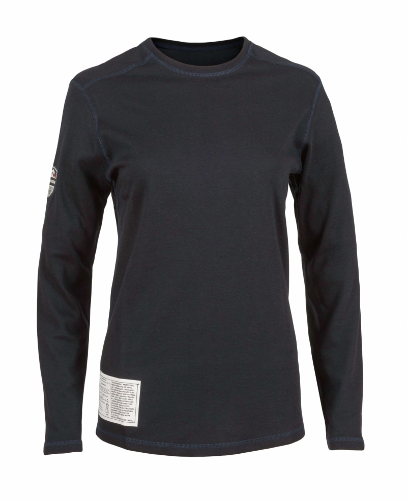 Dragonwear Women's FR Dual Hazard Pro Dry Crewneck L/S Shirt