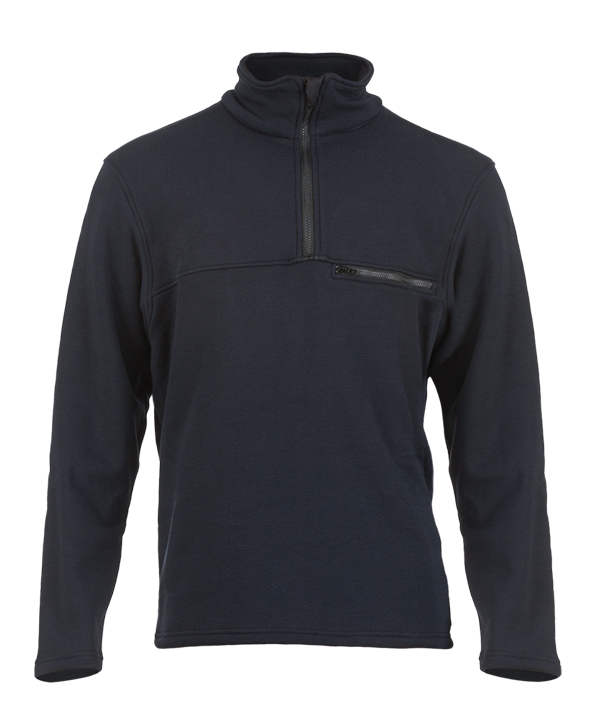 Dragonwear FR Elements Dual Hazard Quarter-Zip Sweatshirt - Navy