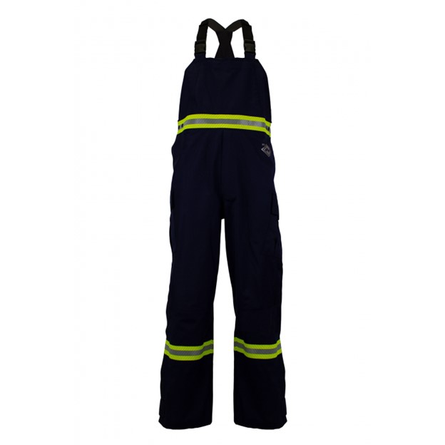 NSA DRIFIREÂ® FR Hydroflash Foul Weather Bib - Navy